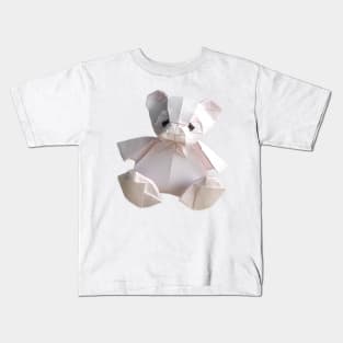 Origami Teddy Bear Kids T-Shirt